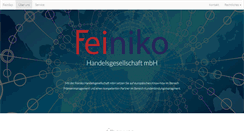 Desktop Screenshot of feiniko.de